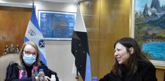 Alicia Kirchner recibió a Silvina Batakis en su último día como ministro de economía de la nación - Foto: Prensa Gobierno