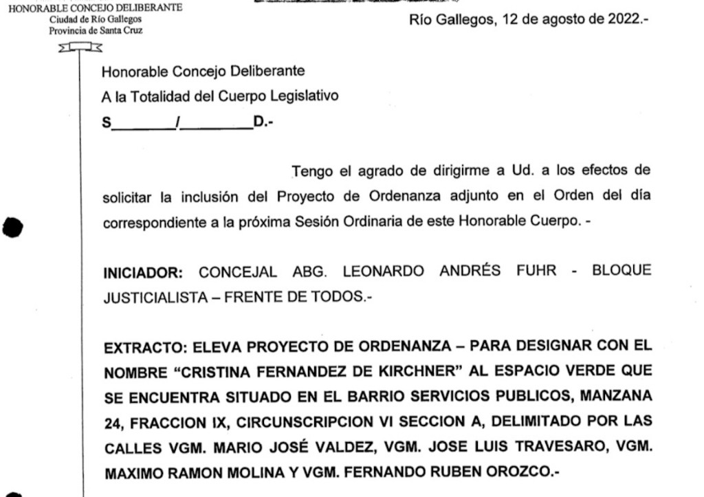 Honorable Concejo Deliberantes de Río Gallegos - Foto