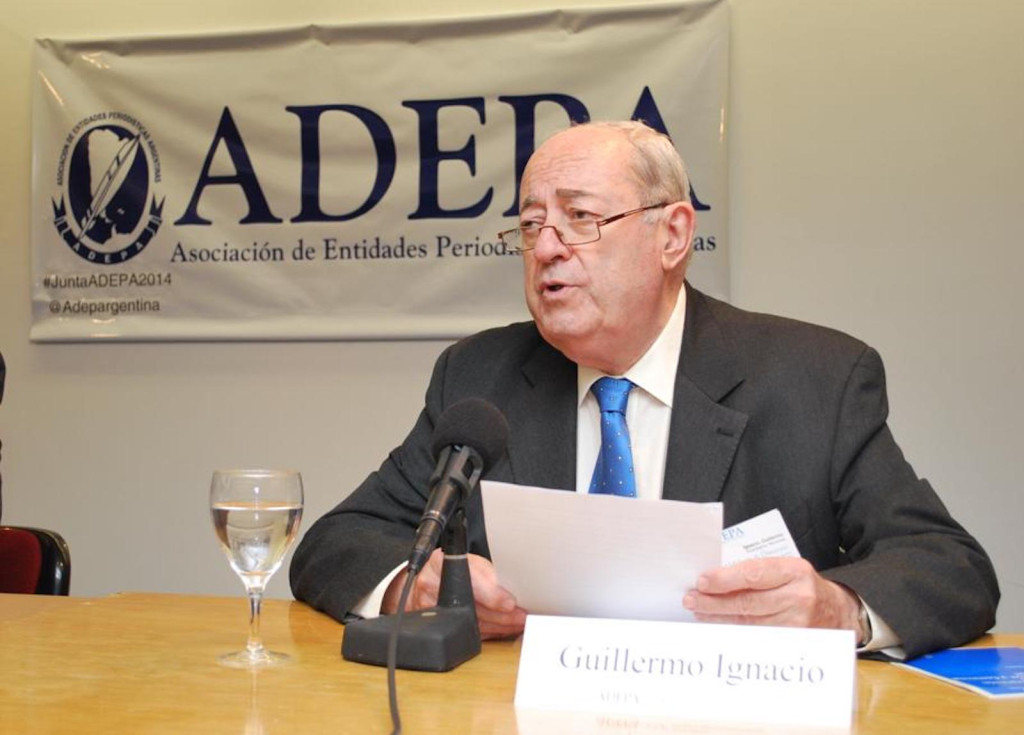 Guillermo Ignacio ex Presidente ADEPA y actual presidente del Comité Estratégico