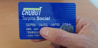 Tarjeta social de Chubut