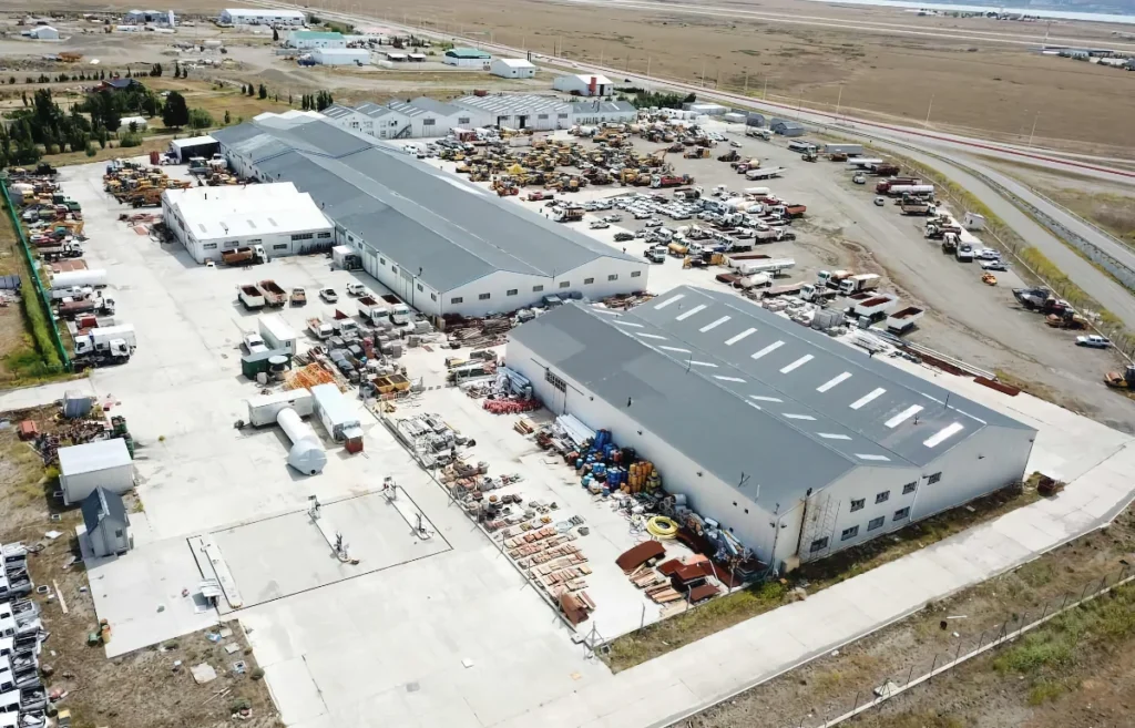 El predio de Austral Construcciones en Río Gallegos - Foto: OPI Santa Cruz