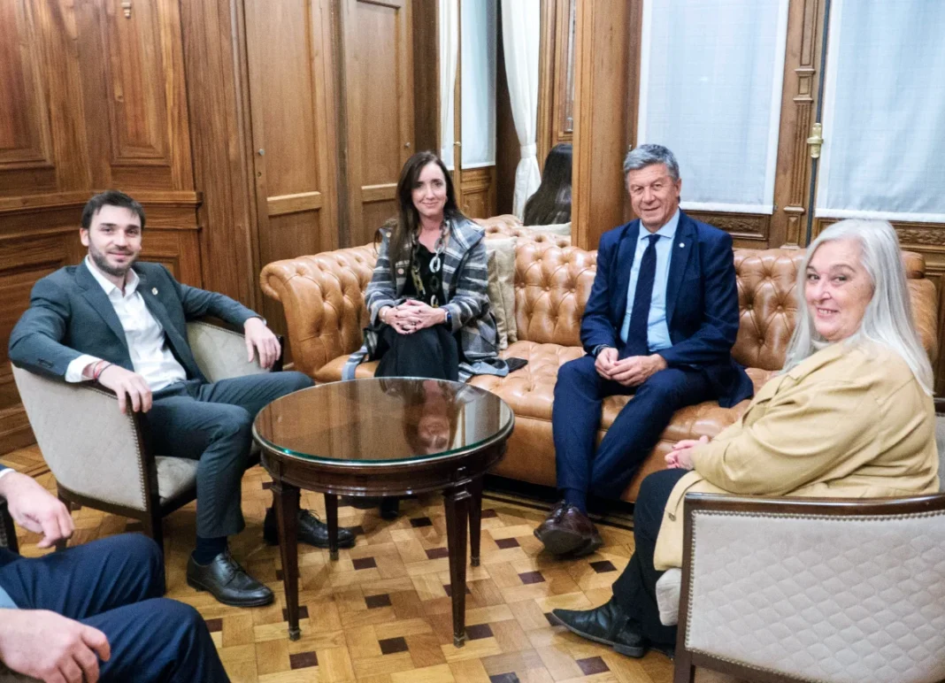 Torres se reunió en Buenos Aires con la vicepresidenta de la Nación