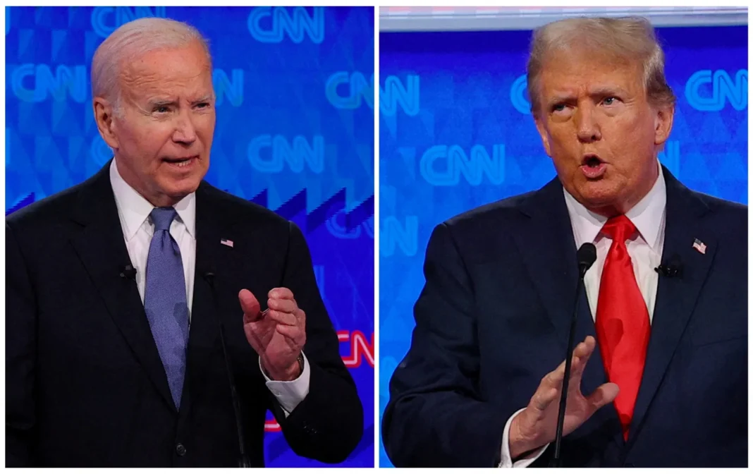 Aborto, inmigración y economía: los temas centrales del debate entre Biden y Trump - Foto: NA