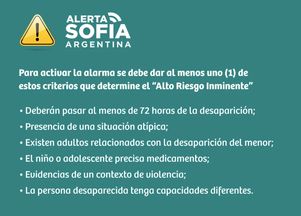 El caso Loan, un test de la incapacidad judicial, policial y falta de reacción operativa. Alerta Sofía es solo un título y la ineficacia se recubre de un acto político circense del gobierno nacional