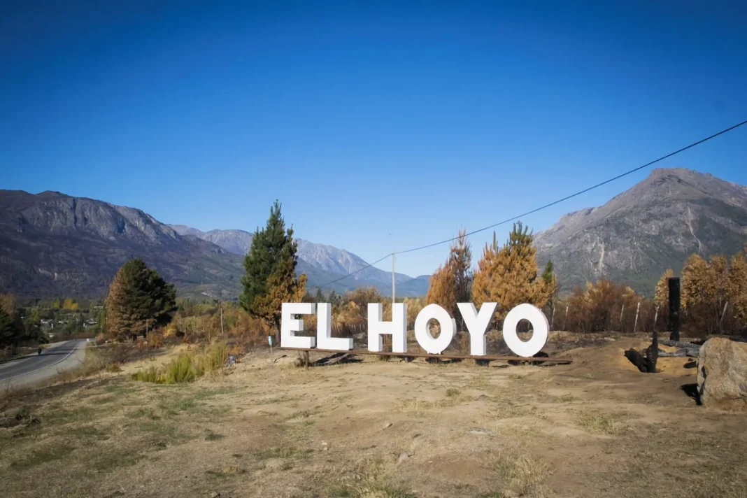 La localidad de El Hoyo en Chubut