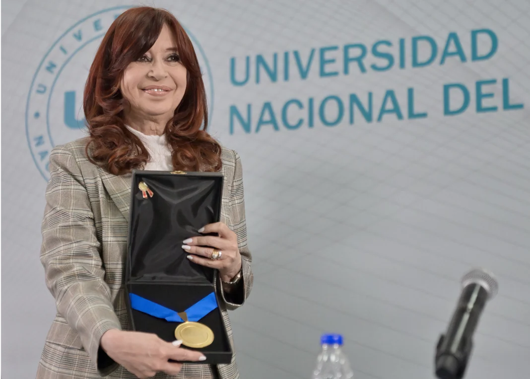 La ex Vicepresidenta Cristina Kirchner -