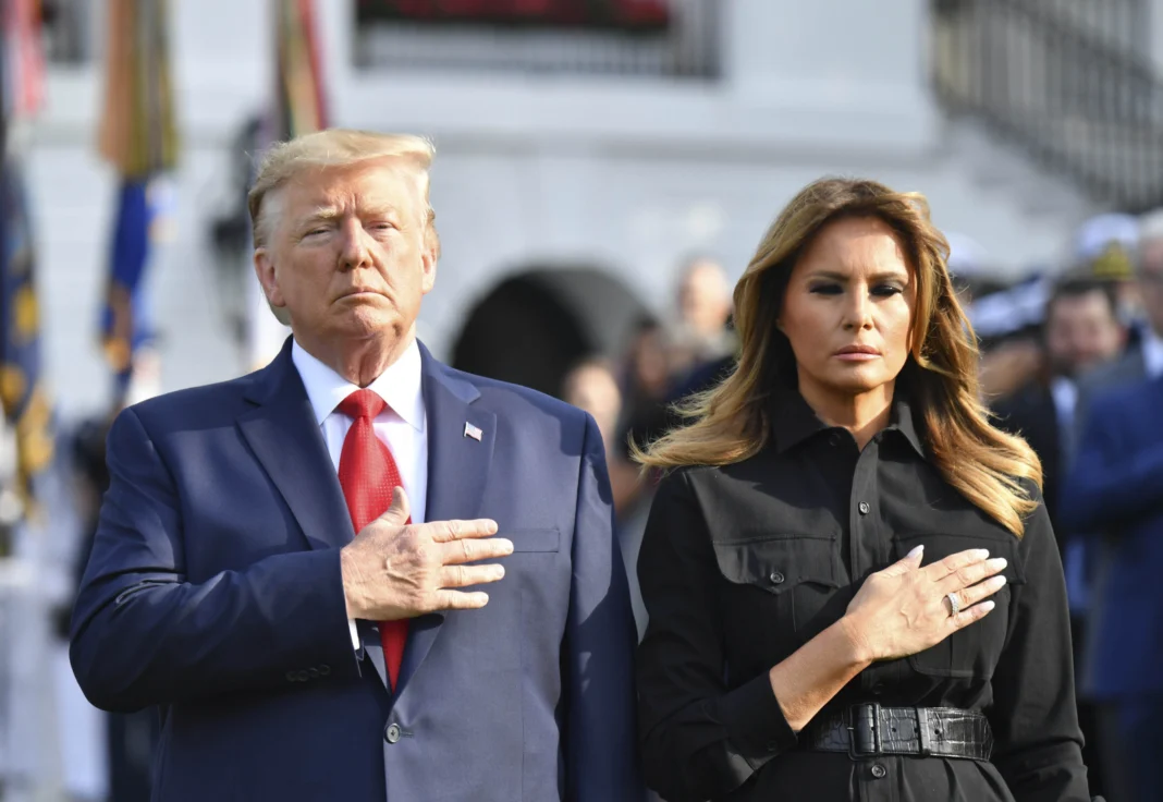 Melania Trump apoya el derecho al aborto y desafía la postura de Donald Trump - Foto: NA