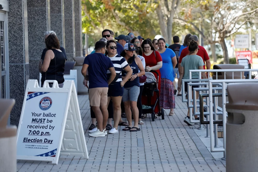 Con medidas de seguridad extremas, Estados Unidos comienza su jornada electoral para los comicios presidenciales de 2024