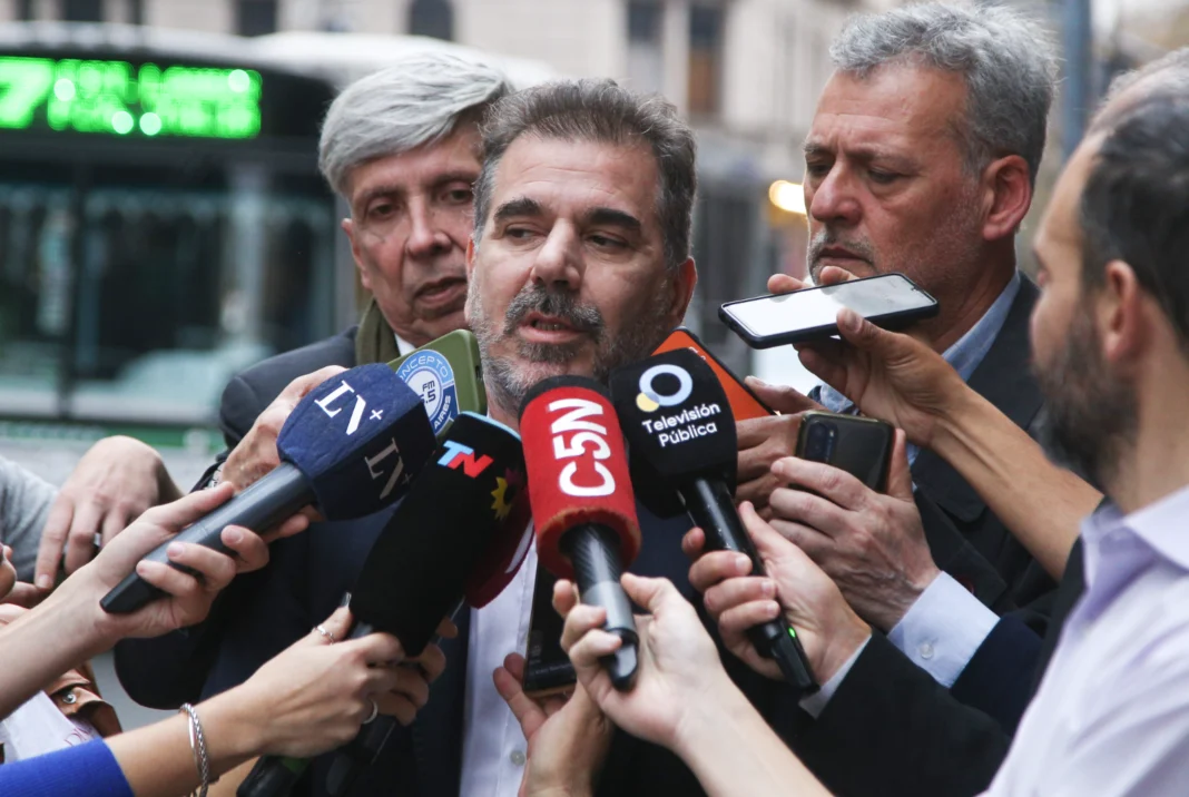 El titular del bloque del PRO en la Cámara de Diputados, Cristian Ritondo - Foto: NA