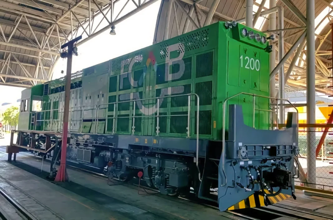 Chile recibe su primera locomotora de hidrógeno para transporte limpio de mercancías